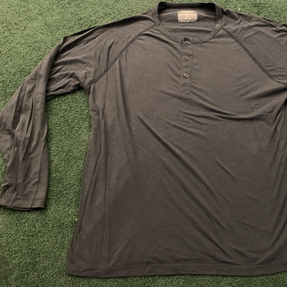 Bonobos Long Sleeve MENS XL Shirt Black